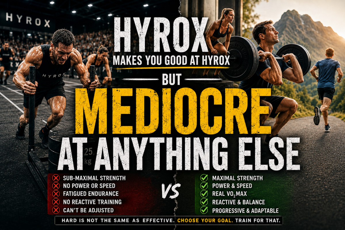HYROX Makes You Good at HYROX — and Mediocre at Everything Else
