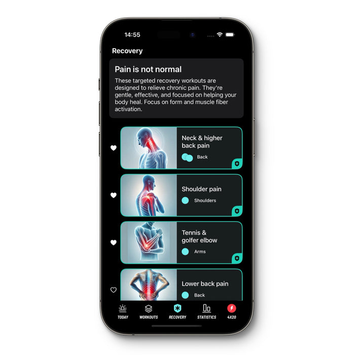 The Logic Workout app on iPhone and Apple Watch